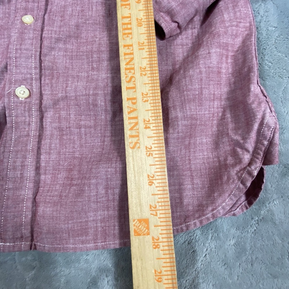 Brooks Brothers Shirt Men‎ Medium Adult Pink Button Down "Red Fleece" VTG USA - Picture 7 of 11